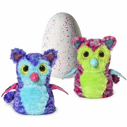 Fabula Forest Hatchimals - интерактивный питомец Пингвинчик тигровый, вылупляющийся из яйца 